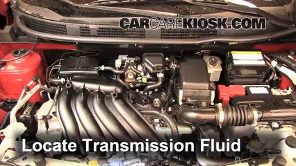 2013 Nissan Versa 1.6 SL 1.6L 4 Cyl. Líquido de transmisión Agregar líquido